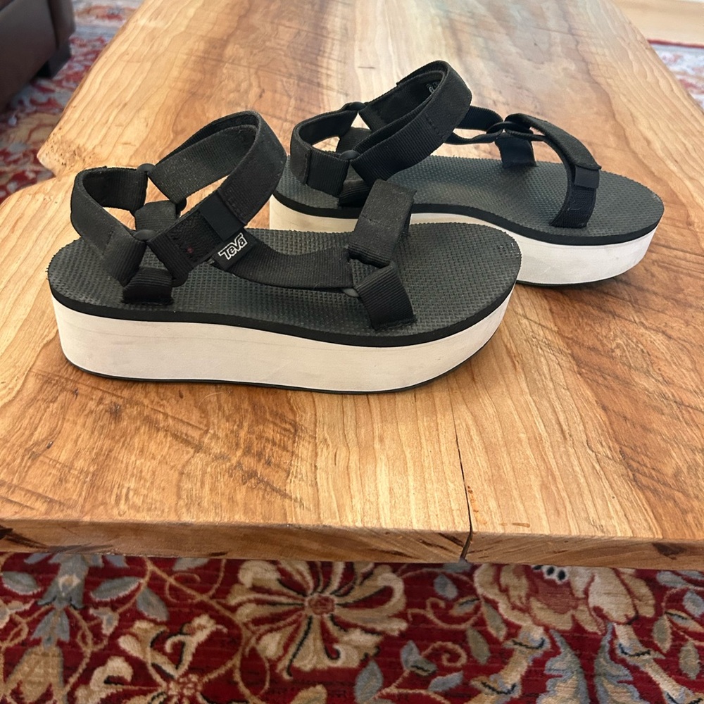 Black Platform Sandals